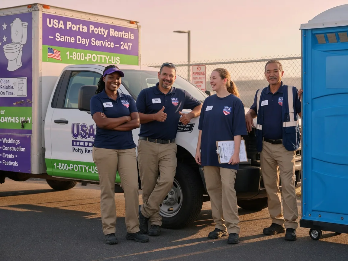 Porta Potty Rental company in Blacklick, OH